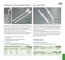 Plastic scoops (PP, PS, Bio-PE), for laboratory, industry, food and  sampling - Pumps, samplers, sampling systems, laboratory equipment - Bürkle  GmbH