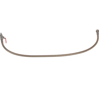 Flexible d'écoulement 1,2 m avec robinet