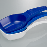 Detectable measuring spoon, blue