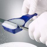 Detectable measuring spoon, blue