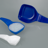 Detectable measuring spoon, blue