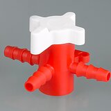 Three-way valves PP/PE