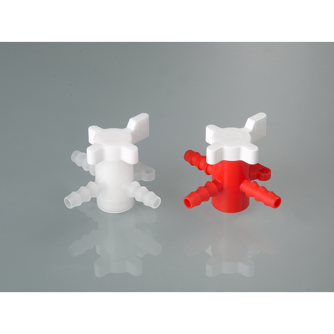 Three-way valves PP/PE