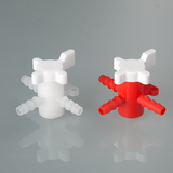 Three-way valves PP/PE