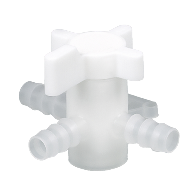 Three-way valves PVDF