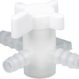 Three-way valves PVDF