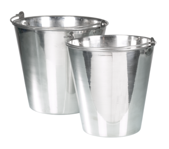 Stainless steel bucket