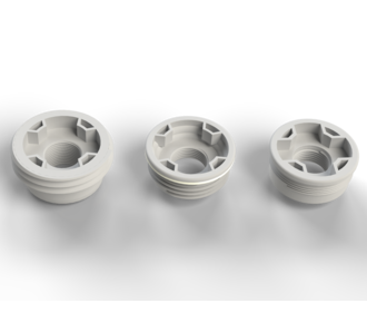 Thread adapter for ball valve