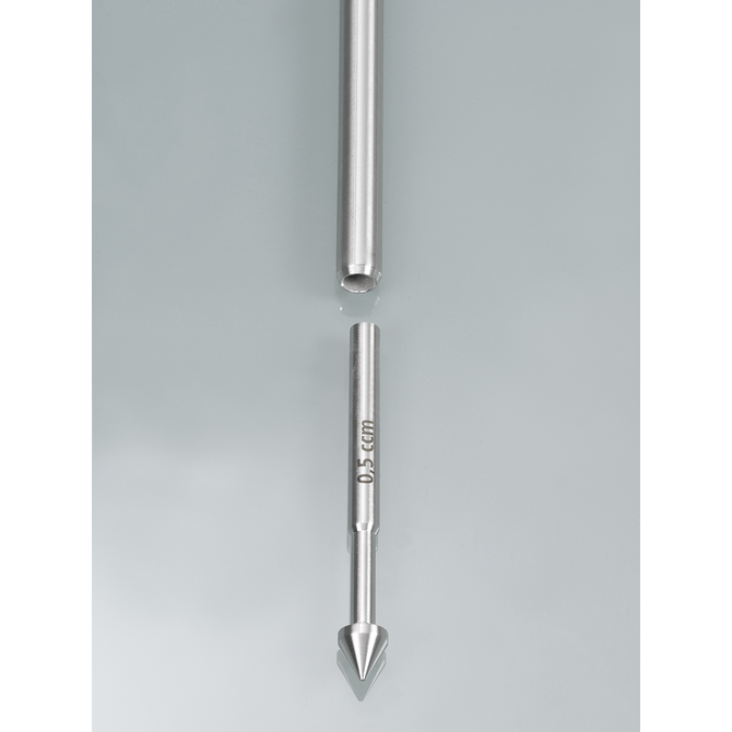 MicroSampler powder sampler for samples 0.2 - 1.0 ml