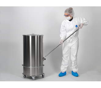 Pharmaceutical zone collector Novartos Uno 3-sample train