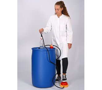 OTAL® battery pump foot operation