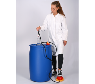 OTAL® battery pump foot operation