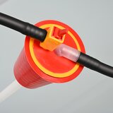 OTAL® foot pump with hose & stopcock 