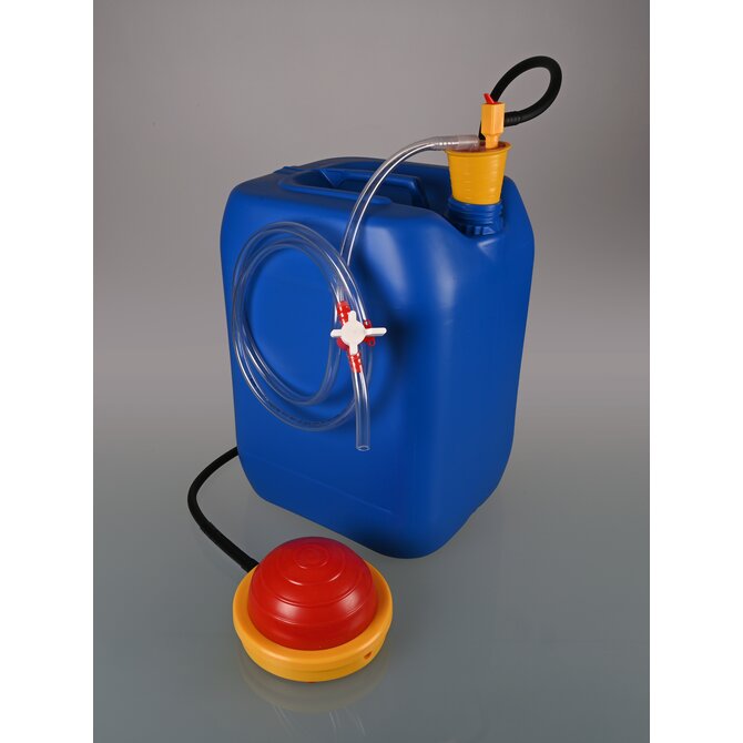 OTAL® foot pump with hose & stopcock 