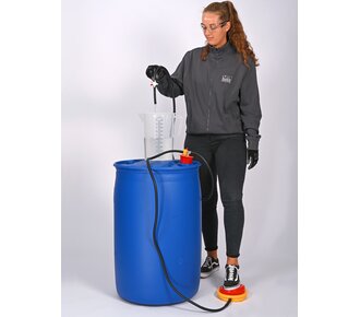 OTAL® foot pump with hose & stopcock 