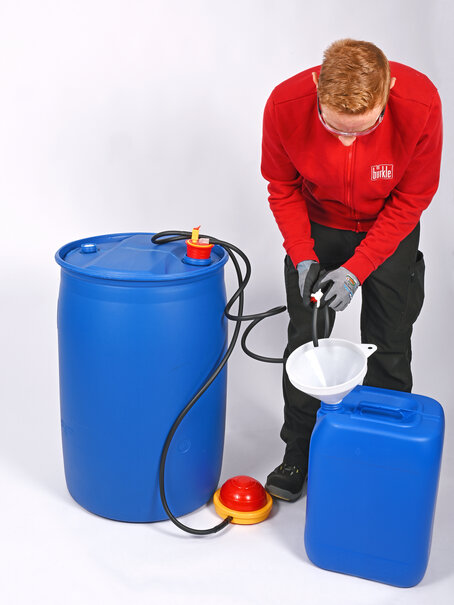 OTAL® foot pump with hose & stopcock 