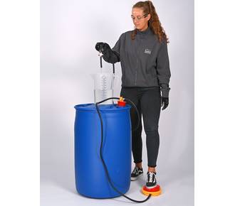 OTAL® foot pump with hose & stopcock