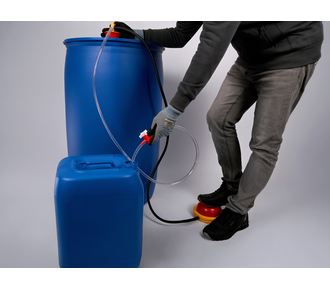 OTAL® foot pump with hose & stopcock 