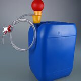 OTAL® Hand pump with hose & stopcock 