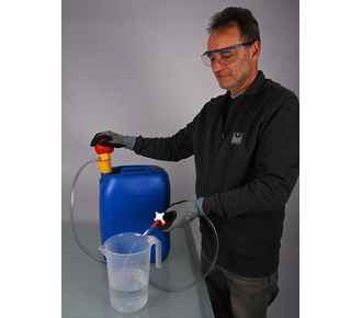 OTAL® Hand pump with hose & stopcock 