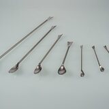 Sample spoon stainless steel