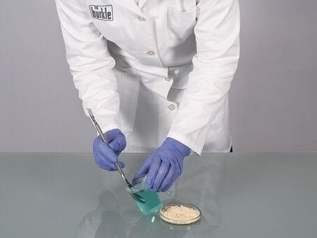 Sample spoon stainless steel