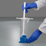 Sampling spoon curved, long handle, disposable