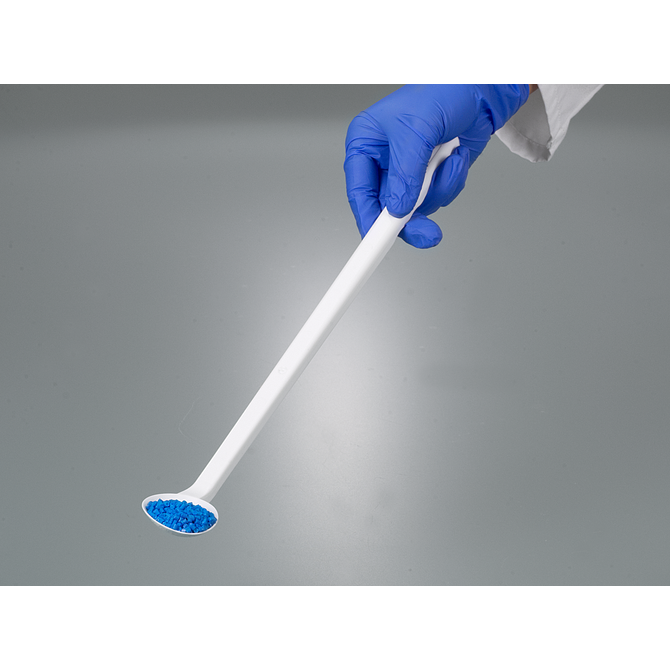Sampling spoon curved, long handle, disposable Bio