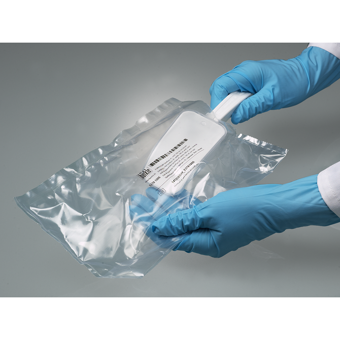 SteriPlast® sample scoop with lid, sterile