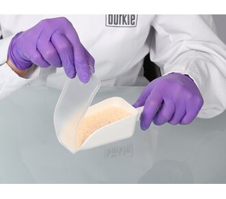 LaboPlast® scoop, disposable, with lid