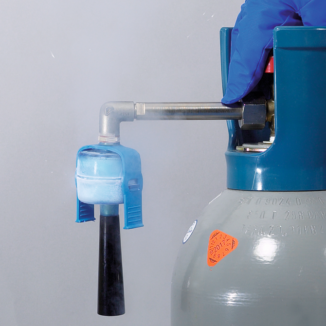 SnowPack® dry ice machine 50 mm 30 mm