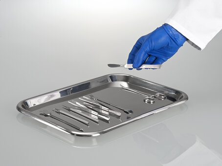 Stainless steel tray