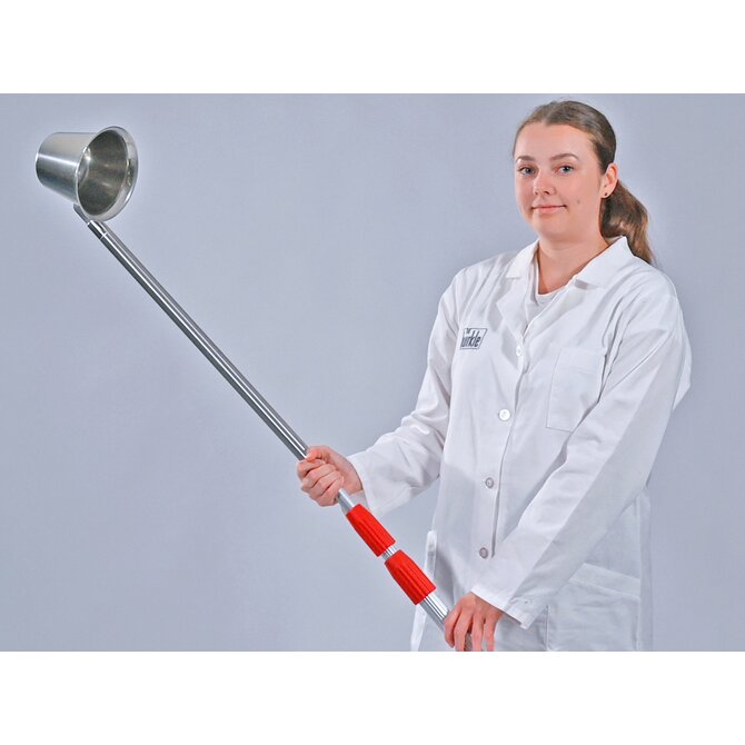 Stainless steel beaker, extended