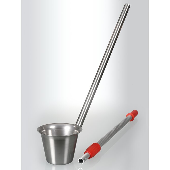 Stainless steel beaker, extended