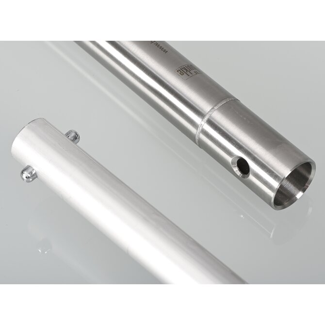 Stainless steel beaker, extended