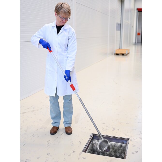 Stainless steel beaker, extended