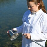 Stainless steel beaker