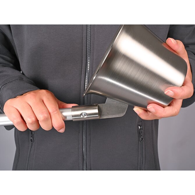 Stainless steel beaker