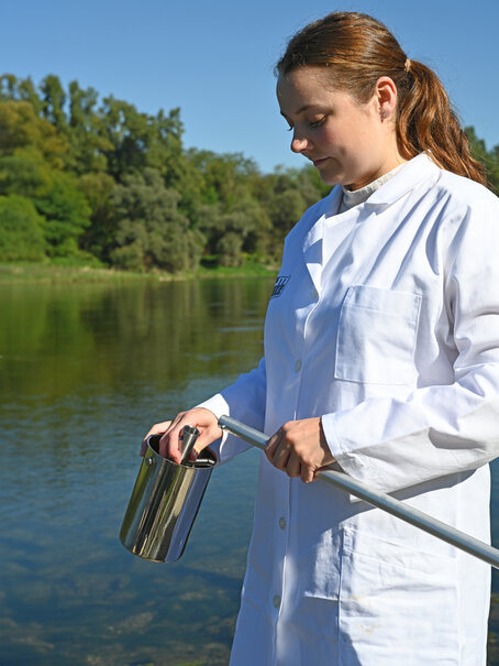 Pendulum beaker stainless steel