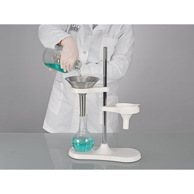 Stainless steel funnel