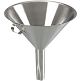 Stainless steel funnel