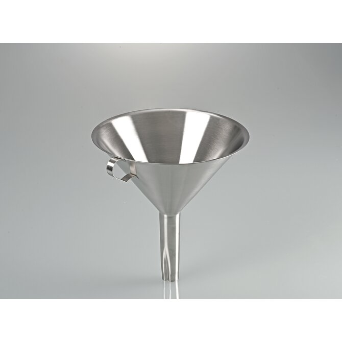 Stainless steel funnel