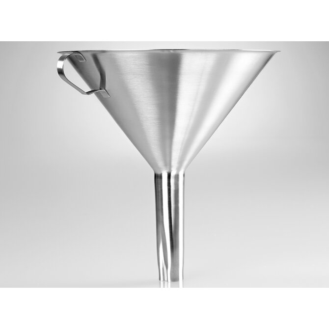 Stainless steel funnel