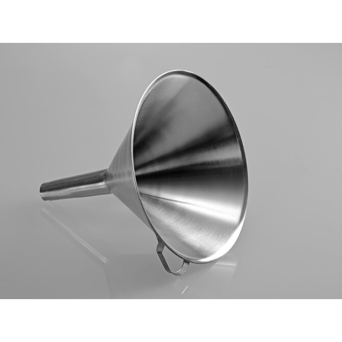 Stainless steel funnel