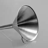 Stainless steel funnel