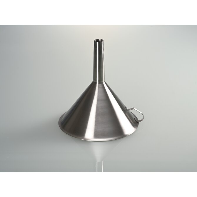 Stainless steel funnel