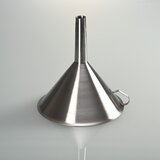 Stainless steel funnel