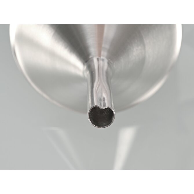 Stainless steel funnel