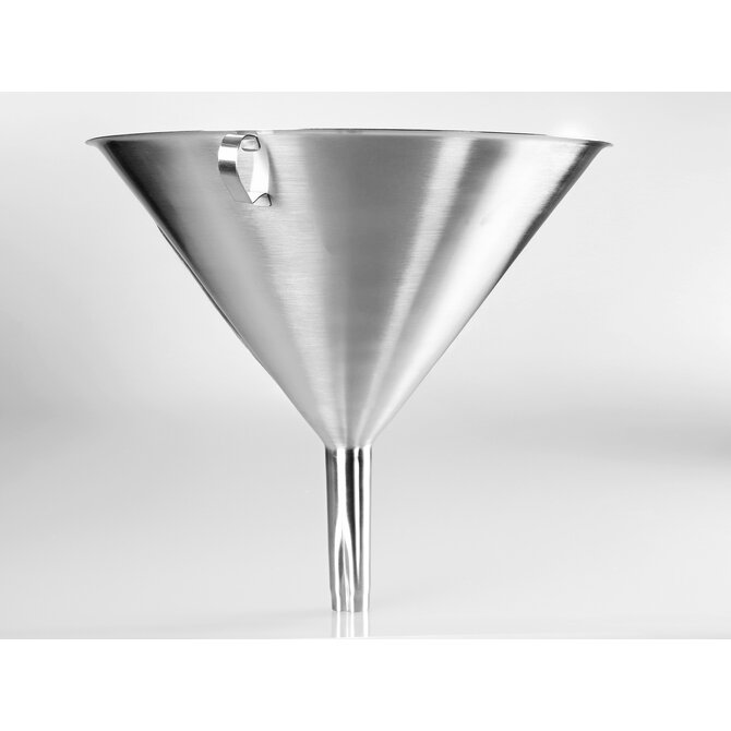 Stainless steel funnel 4.412 ml 300 mm