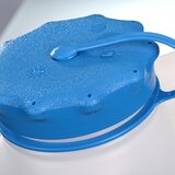 Wide neck canister